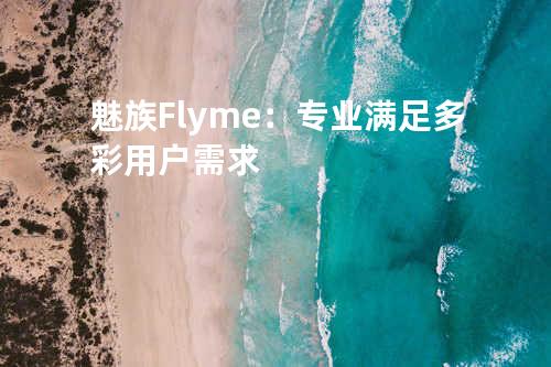 魅族Flyme：专业满足多彩用户需求