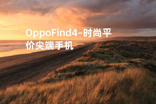 Oppo Find 4 – 时尚平价尖端手机