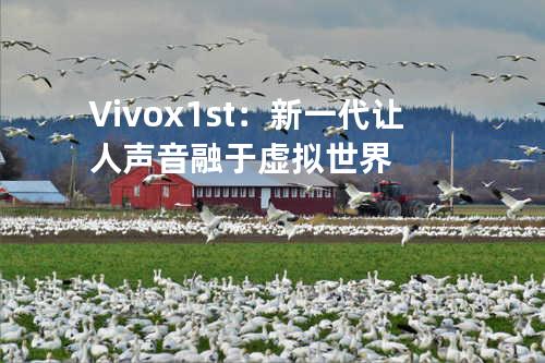 Vivox1st：新一代让人声音融于虚拟世界